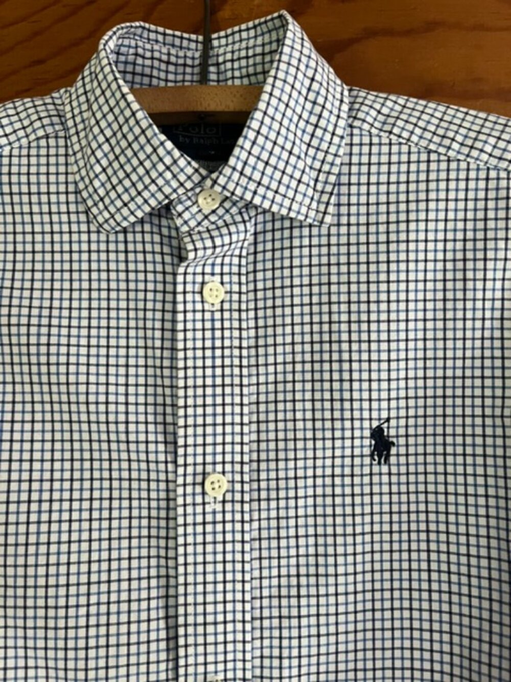 Polo Ralph Lauren Gingham Check Long Sleeve Button Down Shirt Boys 7
